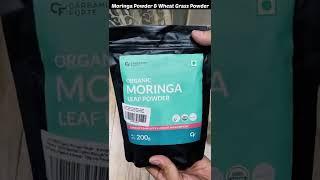 Moringa Powder  Wheat Grass Powder  Organic