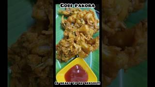 Gobi onion pakora Cauliflower pakora गोभी प्याज पकोड़े #food #asmr #trending #recipe