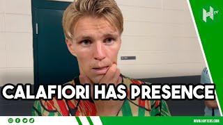 CALAFIORI is a TOP player  Martin Odegaard Arsenal interview