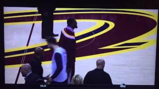 LeBron James & the Cavs turnt off that Future - March Madness before game 3.