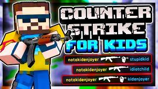 COUNTER-STRIKE KIDS EDITION MINECRAFT CSGO