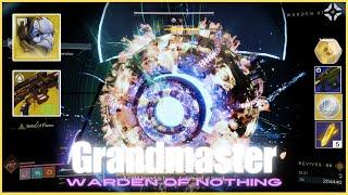 Grandmaster Nightfall Warden of Nothing GUIDE \ Hunter Build \ Destiny 2 The Final Shape