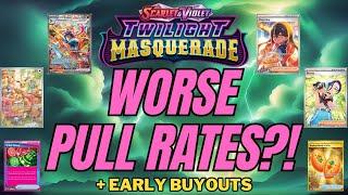 Pull Rates Getting EVEN WORSE? Analyzing Early Pokémon Twilight Masquerade Data + BUYOUTS SPOTTED