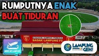 Bertaraf Nasional Begini Progres Renovasi Stadion Sumpah Pemuda PKOR Way Halim  Lampung Geh