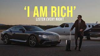 I AM RICH  Money Affirmations  Listen Before You Sleep