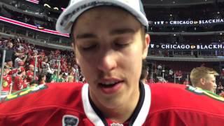 Blackhawks Teuvo Teravainen on winning his first Stanley Cup