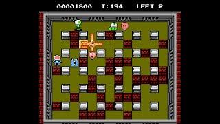 Bomberman II NES Co-op 2 player Netplay 60fps