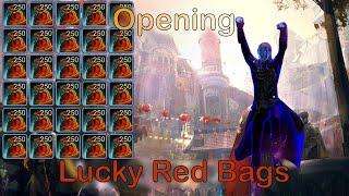 Opening 6759 Lucky Red Bags  Lunar New Year Guild Wars 2