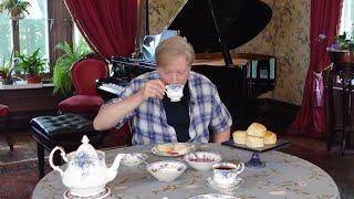 Making Biscuits and Jam for Afternoon Tea