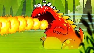 FIERY MONSTER BOSS Swamp Attack - Beginning of the End Episode 5  Gameplay Funny Game for Kids