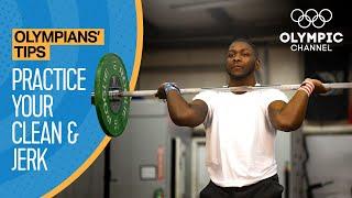 How to Improve Your Weightlifting Clean Technique ft. CJ Cummings  Olympians Tips