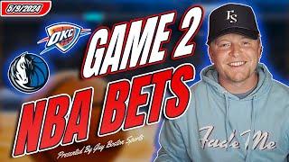 Mavs vs Thunder GAME 2 NBA Picks Today  FREE NBA Best Bets Predictions and Player Props