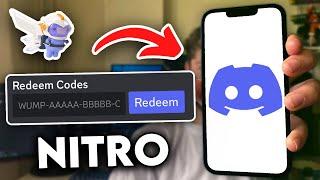 How to Redeem Discord Nitro Code Full Guide