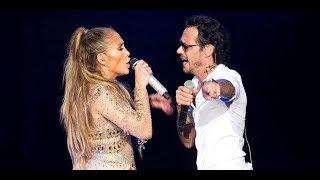 Jennifer Lopez ensayando con su ex-esposo Marc Anthony 