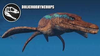 2 Dolichorhynchops vs 2 Pliosaurus - JWE 2 Mods 4K 60FPS