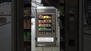 Whats in a German Vending Machine?