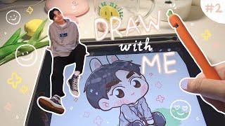 Draw with Me Ep. 02 Chibi Suho EXO  Indonesia + ENG ◡̈