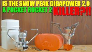 Pocket Rocket 2 KILLER? - Snow Peak Gigapower 2.0 Canister Stove