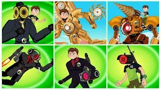 Best Of Ben 10 In Skibidi Toilet Multiverse