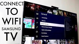 How To Connect WIFI On Samsung Smart TV 2022