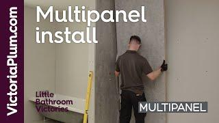 How to install Multipanel wall panels  Fitting tips from Victoria Plum