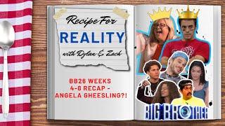 BB26 Weeks 4-8 Recap - ANGELA GHEESLING?  Recipe for Reality