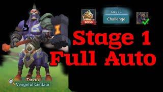 Vengeful Centaur Challenge Stage 1 Full Auto