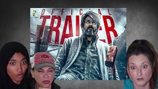 Americans react to LEO Official Trailer  Thalapathy Vijay  Lokesh Kanagaraj  Anirudh Ravichander