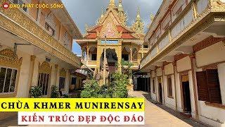 Tham Quan Chùa Khmer Munirensay Cần Thơ kiến trúc đẹp độc đáo - Đạo Phật Cuộc Sống