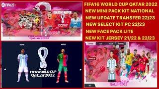 Release FIFA 16 Mod 23 Offline  Theme World Cup Qatar Editions V1  Best Grafis Camera PS5