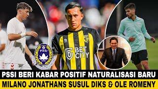 Disorot duniaTelah sepakat Timnas Indonesia sah naturalisasi Miliano Jonathans Diks & Ole Romeny?