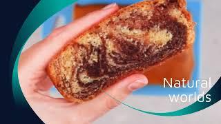 Marble Cake Recipe  Zebra Cake In Lock- Down  Eggless & Without Oven