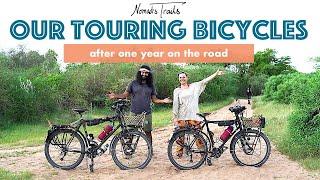 Our World Tour Bicycles after ONE YEAR on the road - REVIEW
