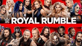 Wwe Royal Rumble 2021 Match Card Prediction  Wwe Royal Rumble  WWE  STV MIX
