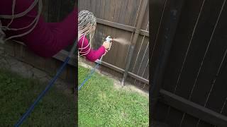 Fence Retaining- Home Project #1