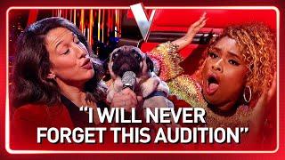 SINGING DOG steals the show on The Voice  Journey #298