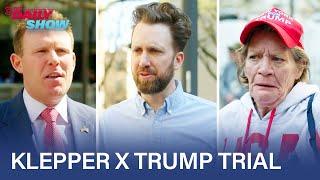 Jordan Klepper Crashes Trumps Criminal Trial & Meets Giulianis Son  The Daily Show