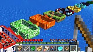 Minecraft but theres Custom Boats