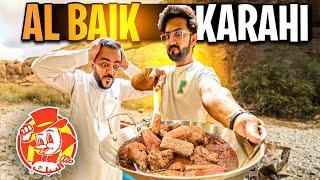 Crazy Experiment of AL BAIK Chicken Karahi  Al Baik Chicken Broast & Albaik Chicken Nuggets recipe