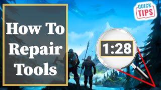 Valheim - How To Repair Tools