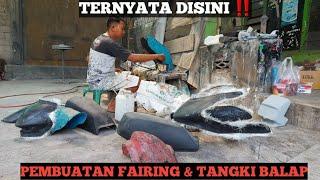 pembuatan fairing & tangki balap bahan fiber