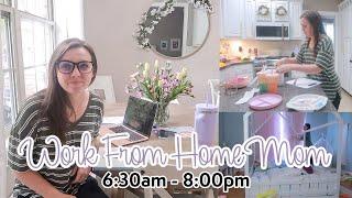 Work From Home Mom Vlog  Day In The Life of a Mom