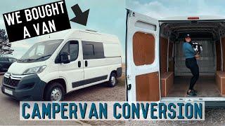 WE BOUGHT A VAN DIY CAMPERVAN CONVERSION