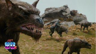 WARGS ATTACK Lord of the Rings 8K Back to 80s