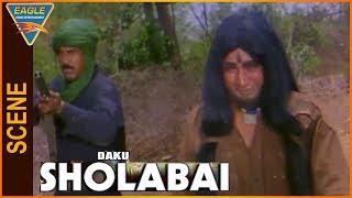 Daaku Sholabai Hindi Movie  Villan Warning To Sapna  Eagle Entertainment Official