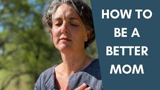 Be A Better Mom - Live Coaching session sharing tips for mindful mothering with Dr. Jessie Mahoney