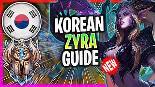 WHEN A KOREAN CHALLENGER PLAYS ZYRA SUPPORT  CHALLENGER ZYRA GUIDE