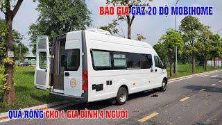 Báo giá Gaz 20 độ Mobihome phiên bản quốc dân