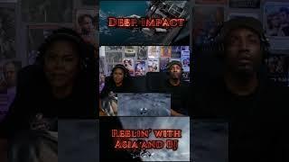 Deep Impact #shorts #moviereaction #couplesreaction   Asia and BJ