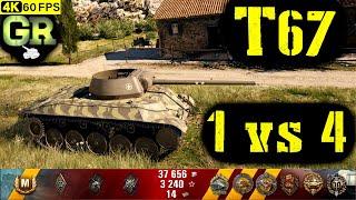 World of Tanks T67 Replay - 8 Kills 2.3K DMGPatch 1.4.0